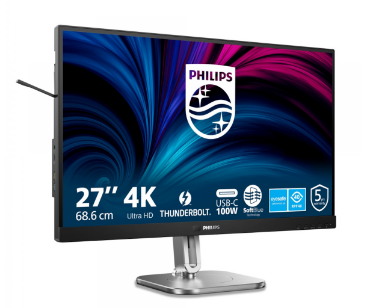 Philips 27B2U6903 27" IPS 4K UHD USB-C KVM ergonomski poslovni monitor