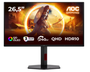 AOC Q27G4ZDR  27 " QD-OLED 240Hz  0.03ms HDR10 gaming monitor