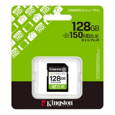 Slika SDXC KINGSTON 128GB CANVAS Select Plus, 150MB/s, UHS-I, U1, V10