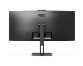 AOC CU34V5CW/BK 34" VA WQHD 100Hz USB-C ergonomski ukrivljen pisarniški monitor