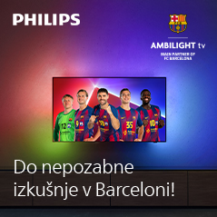 Z nakupom Ambilight TV se poteguj za ekskluzivno VIP izkušnjo Barcelone