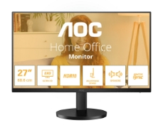 AOC U27B3AF 27-palčni 4K UHD IPS monitor sprednji pogled