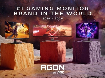 AGON by AOC na vrhu evropskega trga gaming monitorjev