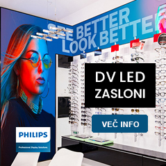 dvLED zasloni in videowall rešitve Philips