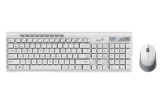 Slika Tipkovnica Genius Slim star 8230 +miš, bela BT +WL