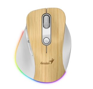 Slika Miška Genius Ergo 9000S Pro,videz lesa (limited edition)
