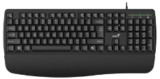 Slika Tipkovnica Genius KB-123,PR,AI,BLK,SER,USB