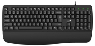 Slika Tipkovnica Genius KB-123,PR,AI,BLK,SER,USB