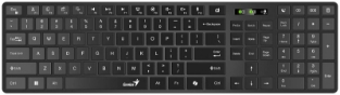 Slika Tipkovnica Genius SlimStar 7250BT,AI,SER,BLK,BT+2.4GHZ,KB