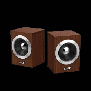 Slika Zvočniki Genius SP-HF280 leseni USB