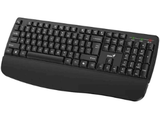 Slika tipkovnica Genius KB-7123,PR,AI,BLK,SER,2.4GHZ,KB