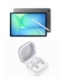 SAMSUNG GALAXY TAB S10 X620 FE+128GB WIFI SIVA + SLUŠALKE BUDS4 BELE