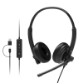 Slušalke stereo PORT USB z mikrofonom, žične