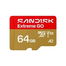 Slika SDXC SanDisk micro 64GB Extreme GO, 170/80MB/s, UHS-I, V30, U3, A2