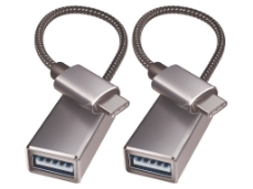 Slika 000262GREY-2P USB C to USB 3.0 Adapter 2 Pack