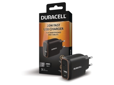 DRACUSB19-EU 20W 1C+1A USB Charger