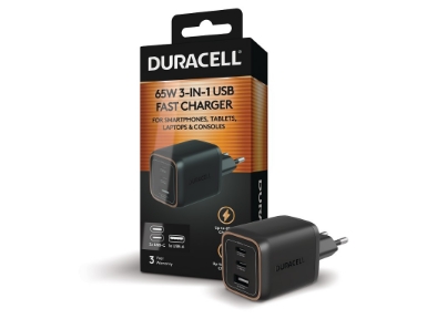 DRACUSB25-EU Wall Charger PD 65W GaN 2 x USB-C