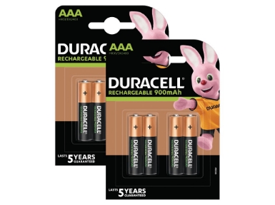 BUN0043A Duracell Rechargeable AAA 8 Pack