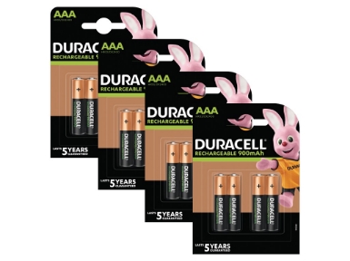 BUN0043B Duracell PreCharged AAA 16 Pack