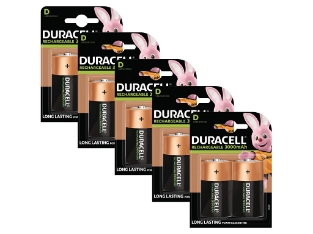 Slika BUN0059A Duracell Rechargeable D Size 10 Pack
