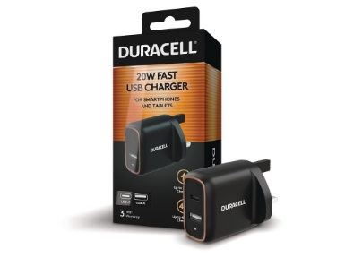 DRACUSB19-UK 20W 1C+1A USB Charger