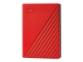 WD My Passport 4TB portable HDD USB3.0 USB2.0 compatible Red Retail
