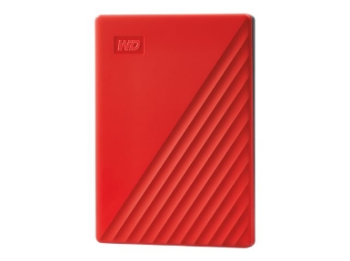 WD My Passport 2TB portable HDD USB 3.0 USB 2.0 compatible Red Retail
