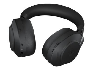 Slika JABRA Evolve2 85 MS Stereo Headset full size Bluetooth wireless wired active noise cancelling 3.5 mm noise isolating black MS Te