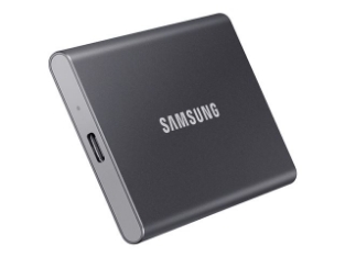 Slika SAMSUNG Portable SSD T7 2TB extern USB 3.2 Gen 2 titan grey