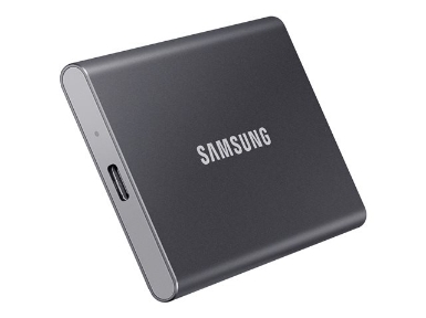 SAMSUNG Portable SSD T7 2TB extern USB 3.2 Gen 2 titan grey