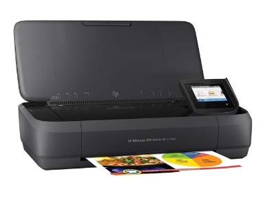 HP OfficeJet 250 Mobile All-in-One Color Wi-Fi USB 2.0 Inkjet Print Scan Copy 7 ppm