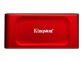 KINGSTON XS1000R 1TB SSD Pocket-Sized USB 3.2 Gen 2 External Solid State Drive Red