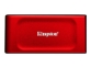 KINGSTON XS1000R 1TB SSD Pocket-Sized USB 3.2 Gen 2 External Solid State Drive Red