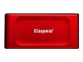 KINGSTON XS1000R 1TB SSD Pocket-Sized USB 3.2 Gen 2 External Solid State Drive Red