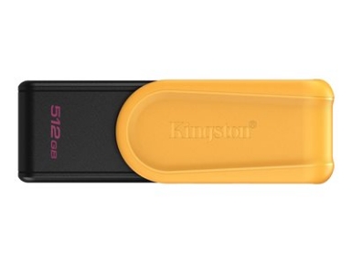 KINGSTON 512GB Portable USB 3.2 Gen 1 DataTraveler Exodia S Black/Yellow