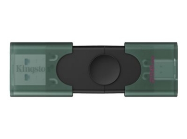 KINGSTON 256GB USB-A + USB-C 3.2 Gen 1 DataTraveler DuoG2