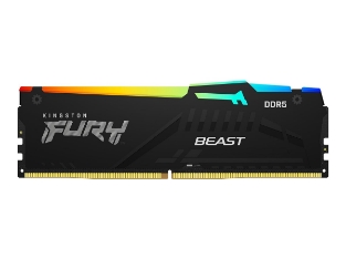 Slika KINGSTON 16GB 6000MT/s DDR5 CL36 DIMM FURY Beast RGB EXPO