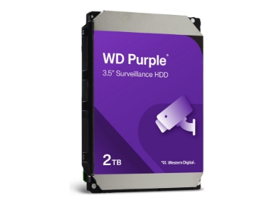 WD Purple 2TB SATA 6Gb/s CE HDD 3.5inch internal 256MB Cache 24x7 Bulk