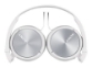 SONY MDRZX310APW.CE7 WIRED Headphones, WITH REMOTE MIC, White