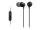 SONY MDR-EX15AP EX Series earphones with mic in-ear wired 3.5 mm jack black