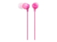 SONY MDR-EX15AP EX Series earphones with mic in-ear wired 3.5 mm jack pink