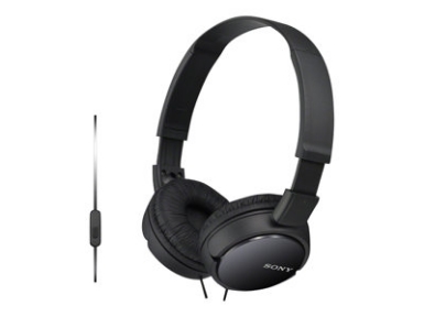 SONY MDR-ZX110 Headphones full size wired 3.5 mm jack black