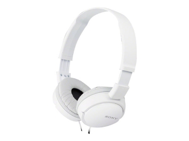 SONY MDR-ZX110 Headphones full size wired 3.5 mm jack white