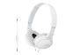SONY MDR-ZX110 Headphones full size wired 3.5 mm jack white