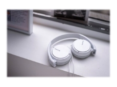 Slika SONY MDR-ZX110AP Headphones with mic full size wired 3.5 mm jack white
