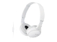 SONY MDR-ZX110AP Headphones with mic full size wired 3.5 mm jack white