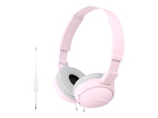 Slika SONY MDR-ZX110AP Headphones with mic full size wired 3.5 mm jack pink