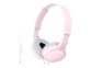SONY MDR-ZX110AP Headphones with mic full size wired 3.5 mm jack pink