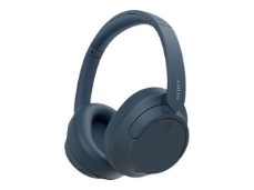 Slika SONY WH-CH720N Headphones with mic full size Bluetooth wireless wired active noise cancelling 3.5 mm jack blue