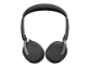 JABRA Evolve2 65 Flex UC Stereo Headset on-ear Bluetooth wireless active noise cancelling USB-A black Optimised for UC